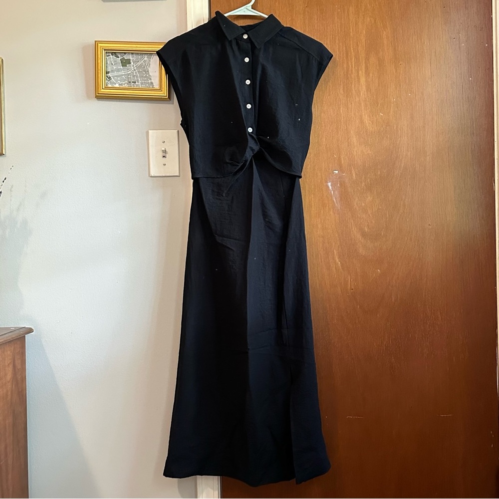 BOGO Old Navy | Twist Front Midi Dress